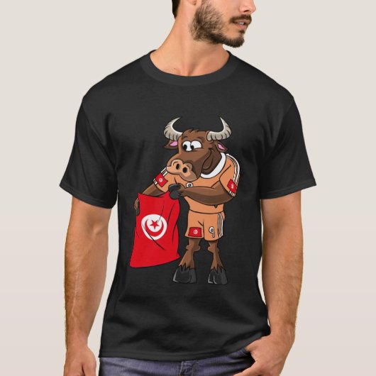 T-shirt taureau tunisien (Devant)