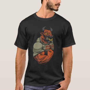 T-shirt Taureau Veau Animal Bull Riding Cowboy Bull Ri