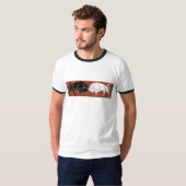 T-shirt Taureaux celtiques Knotwork (Devant entier)