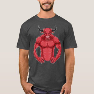 T-shirt Taurillon en culturiste extrême