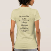 T-shirt Taurus (Dos)