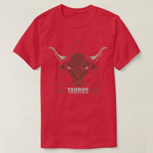 T-shirt Taurus (Design devant)