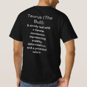 T-shirt Taurus (Dos)