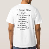 T-shirt Taurus (Dos)