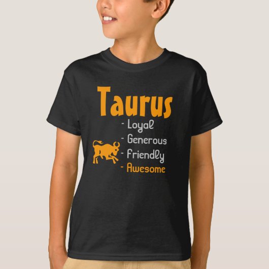 T-shirt Taurus (Devant)