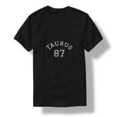 T-shirt Taurus | Anniversaire noir