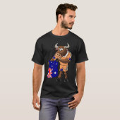 T-shirt Taurus éventail australien (Devant entier)