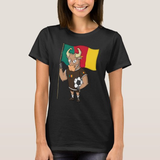 T-shirt Taurus Fan Cameroon (Devant)