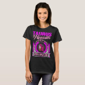 T-shirt Taurus Femme Un Petit Peu Ciel Avec Un Si Sauvage (Devant entier)