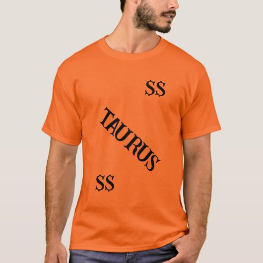 T-SHIRT TAURUS HOROSCOPE ! (Devant)
