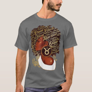 T-shirt Taurus Queen Sweet As Candy Anniversaire Cadeau Po