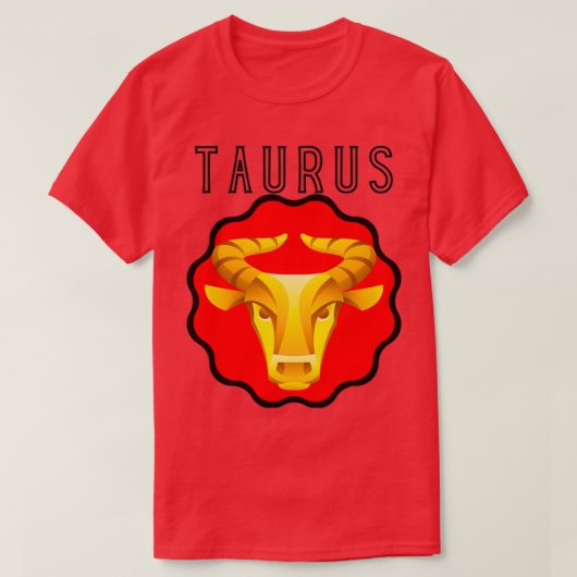 T-shirt Taurus Taureau Taureau Taureau Taureau 1 (Design devant)