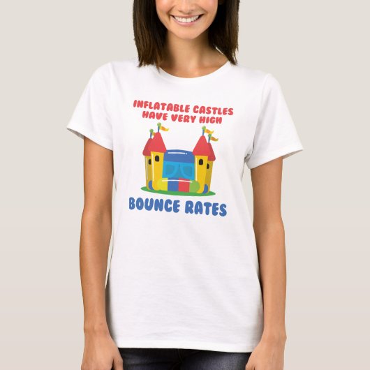 T-shirt Taux de rebond (Devant)