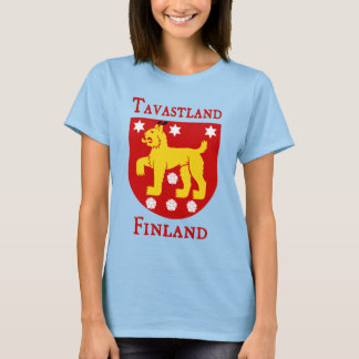 T-shirt Tavastland (Häme) (Tavastia), Finlande (Suomi)