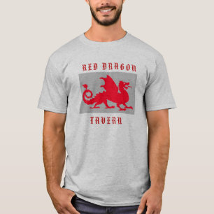 T-shirt taverne rouge de dragon