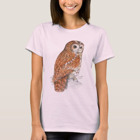 T-shirt Tawny Owl (Devant)