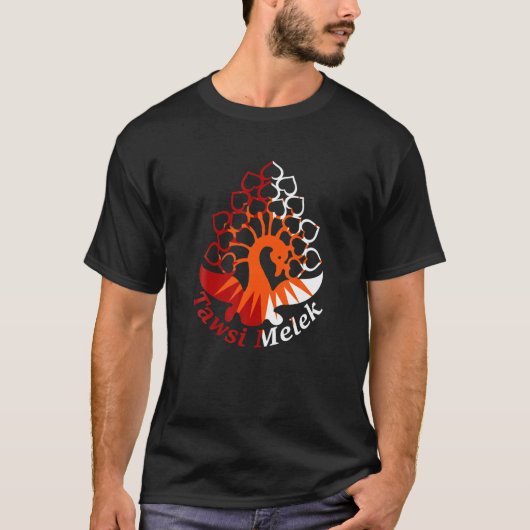 T-shirt Tawsi Melek Ezidi Yezide Tausi Melek (Devant)
