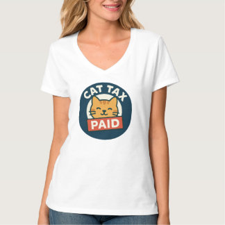 T-shirt Taxe de chat payée