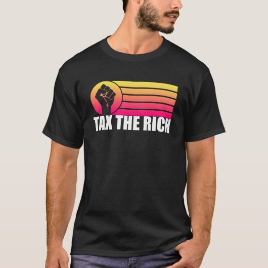 T-shirt Taxe Le Riche Sunset Rétro (Devant)