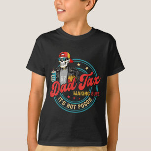 T-shirt Taxe Papa S'assurant que ce n'est pas du poison po