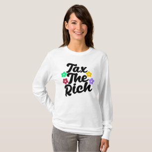 T-shirt Taxez les riches - Anticapitaliste