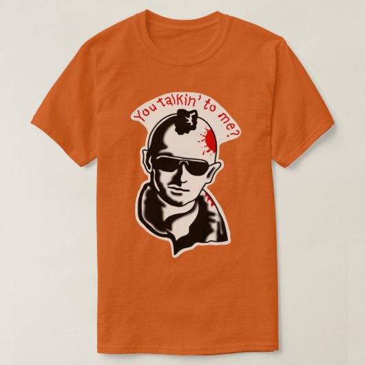T-shirt Taxi chauffeur Travis (Design devant)