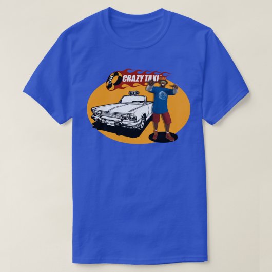 T-shirt Taxi fou Joe BD (Design devant)