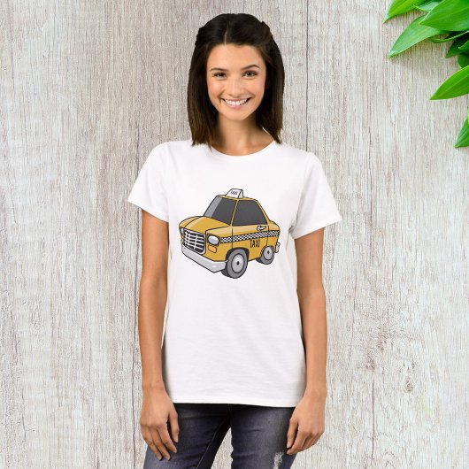 T-shirt Taxi jaune