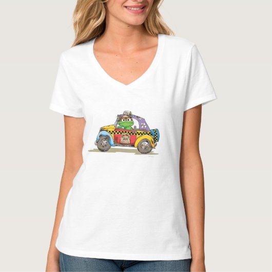 T-shirt Taxi vintage Oscar (Devant)