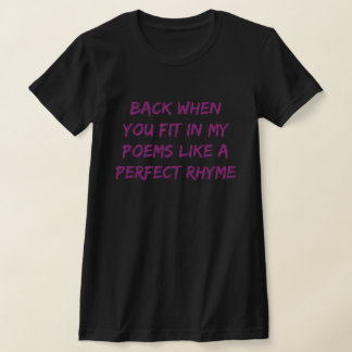 T-shirt Taylor Swift Paroles Du Saint-Terrain