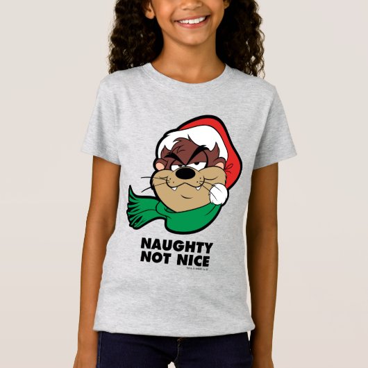 T-Shirt TAZ™ "Naughty Not Nice" (Devant)