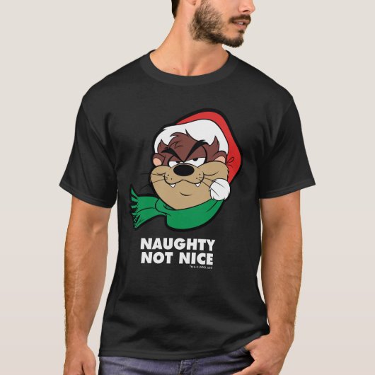 T-shirt TAZ™ "Naughty Not Nice" (Devant)