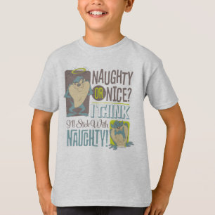 T-shirt TAZ™- Naughty ou Nice ?