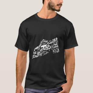 T-shirt Tb Dance Tap Dance Chaussure Termes