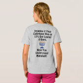 T-shirt TBA Hanukah Cellphone (Dos entier)