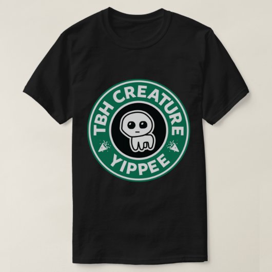 T-shirt TBH Creature LOGO meme (Design devant)