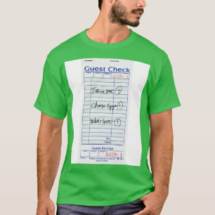 T-shirt TBone Fromage OEufs Welchs Raisin