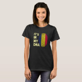 T-shirt Tchad Dans Mon Adn Équipe Drapeau Tchadienne Tchad (Devant entier)