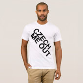 T-shirt Tchèque je (Devant entier)