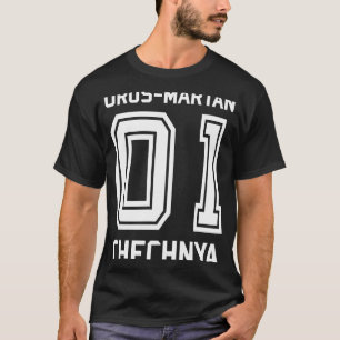 T-shirt Tchétchène Parler de Tchétchénie et Grozny & Urus 