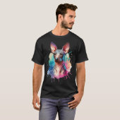 T-shirt Tchien Terrier Américain nu (Devant entier)