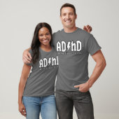 T-shirt TDAH - Pour ceux environ à Spaz (croquant) (Unisexe)
