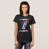 T-shirt Te Calmas O Te Calmo Espagne Cuba Drapeau Mère mam (Devant entier)