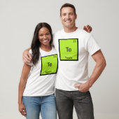 T-shirt Te - Tequila Funny Chimie Élément Symbole Tequila (Unisexe)