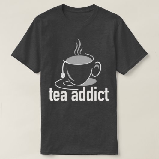 T-shirt Tea addict 5 (Design devant)