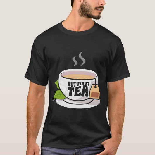 T-shirt Tea Aromatic Beverage Tea Aroma Tea Drinking (Devant)