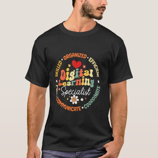 T-shirt Tea de support technique de Digital Learning Speci (Devant)