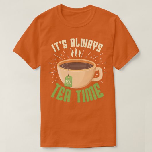 T-shirt Tea Design pour les amateurs de thé 2 (Design devant)