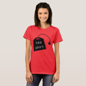 T-shirt Tea Lover Tea vert, Chai, Earl Grey (Devant entier)