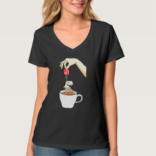 T-shirt Tea Rex cool (Devant)